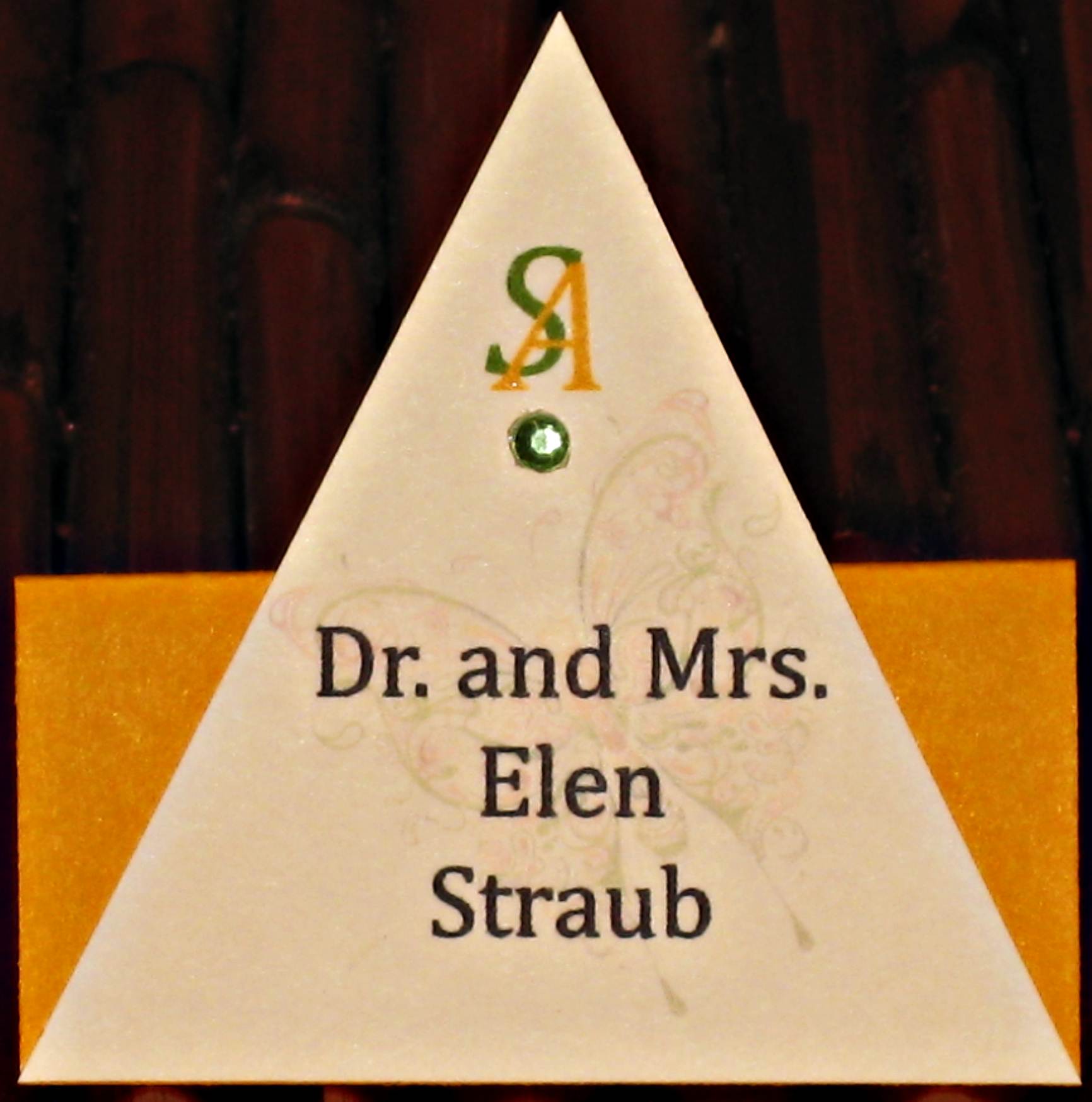 place card